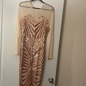 Body con glitter dress plus size 2X